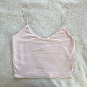Volcom pink crop top